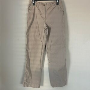 L.L. Bean Women's Straight Leg Pants - Tan Size Medium Tall